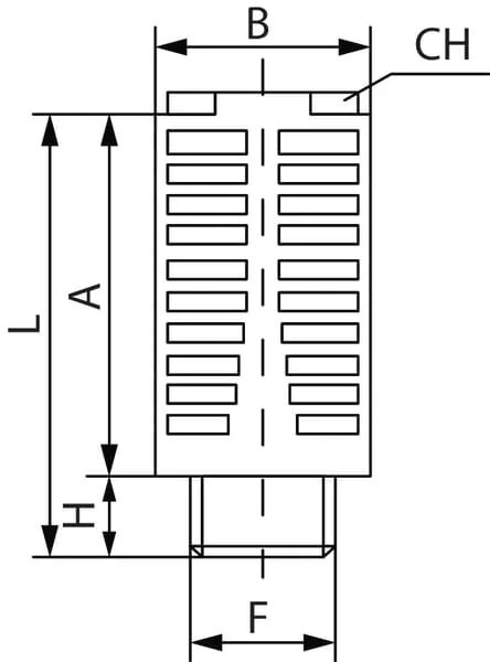 Kramp - SIL18PL2 - Schalldaempfer