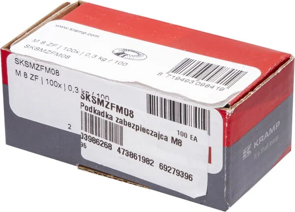 Kramp - SKSMZFM08 - Sicherungsscheibe M8 SKS-M ZF (100x)