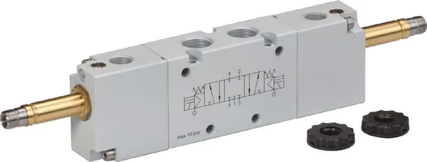 Kramp - SOV53MS14CC - 5/3-Wege-Magnetventil 1/4"-CC