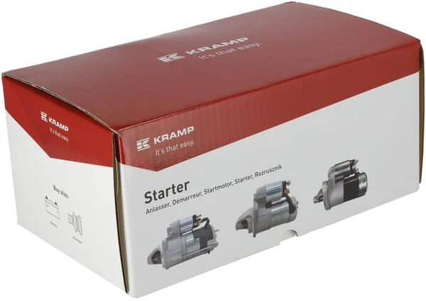 Kramp - STA2617242 - Anlasser 12V, 0,9KW, 11-Zähne, Im Uhrzeigersinn
