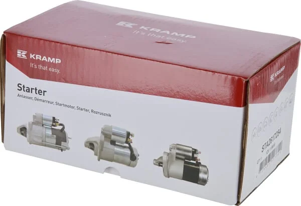 Kramp - STA2617254 - Starter 12V, 1,6KW, 11-Zähne, Im Uhrzeigersinn
