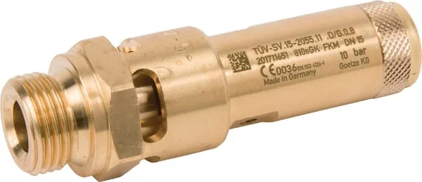 Kramp - SV2122G08M10B - Sicherheitsventil 1/2" CE 10 Bar