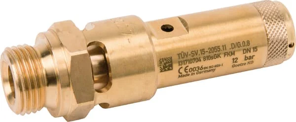 Kramp - SV2122G08M12B - Sicherheitsventil 1/2"CE 12 bar