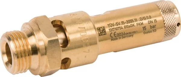 Kramp - SV2122G08M15B - Sicherheitsventil 1/2" CE 15 Bar
