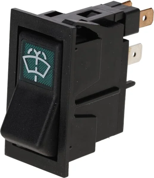Kramp - SW10038KR - Kippschalter, (I)-0, Aus-Moment, 12V, 2-Polig, Scheibenwaschanlage