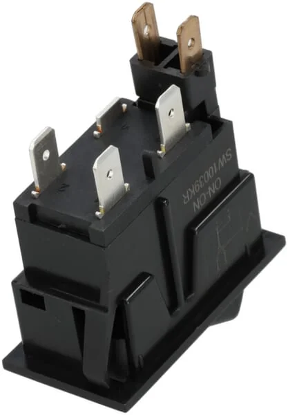 Kramp - SW10039KR - Kippschalter, I-0, Ein-Ein, 12V, 4-Polig, Arbeitsleuchte Links