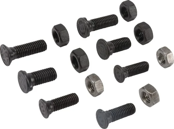 Kramp - TB40018 - Paket Bolzen 3x m10x30 co, 2x m12x30 co, 2x m12x45 co + Muttern