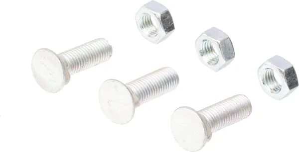Kramp - TB40052 - Bolzenpaket 3x M11x35 Co + Muttern