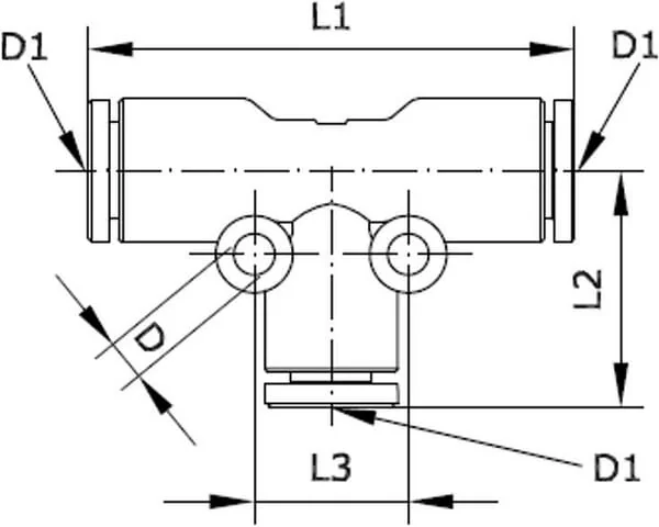 Kramp - TC16P - Steckfitting