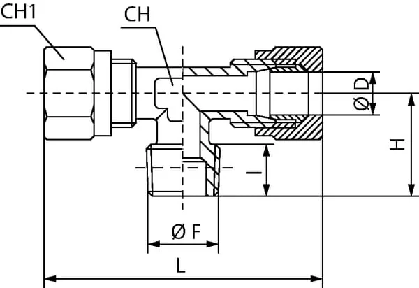 Kramp - TCCCRT1512 - T-Kupplung Klemmring