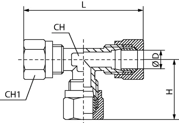 Kramp - TCCR14 - T-Kupplung Klemmring