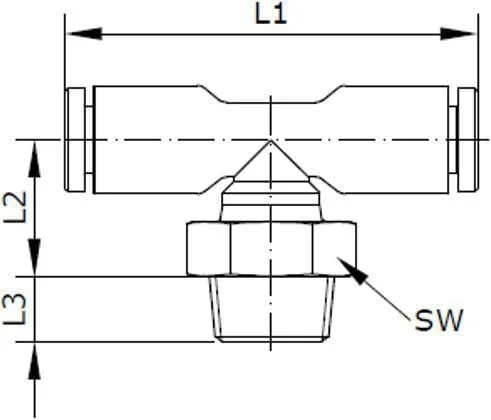 Kramp - TCRMT618P - Steckfitting