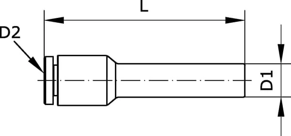 Kramp - TER108P - Reduzierender Abschlussstopfen