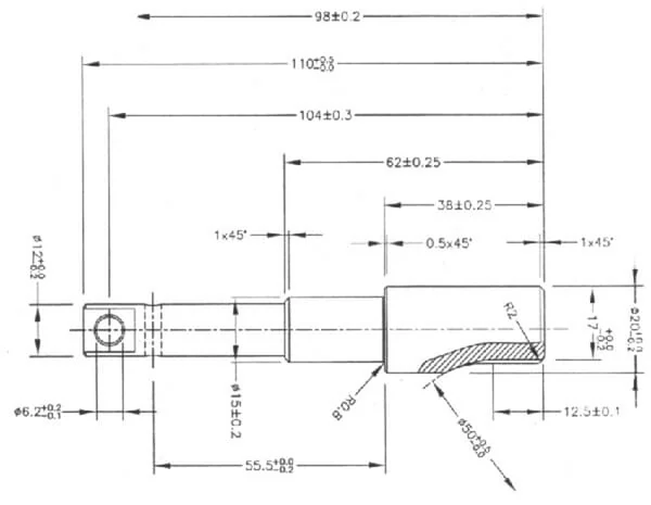 Kramp - TL100202KR - Reparatursatz fuer Oberlenker/Fang Kat.2