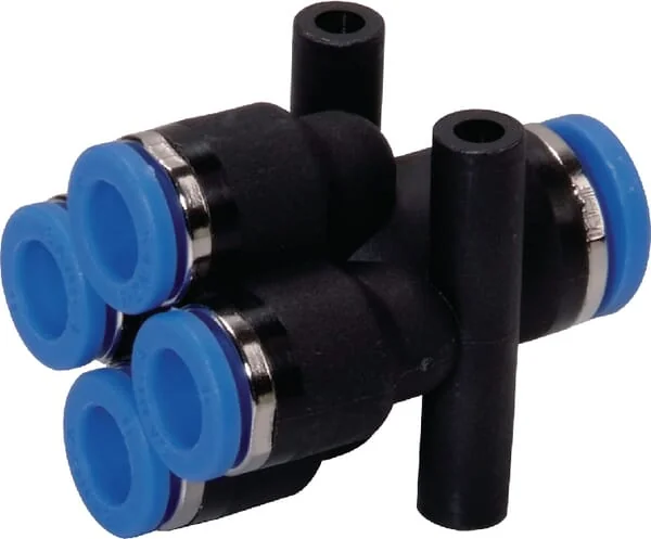 Kramp - TMC64444P - Steckkupplung 4-fach