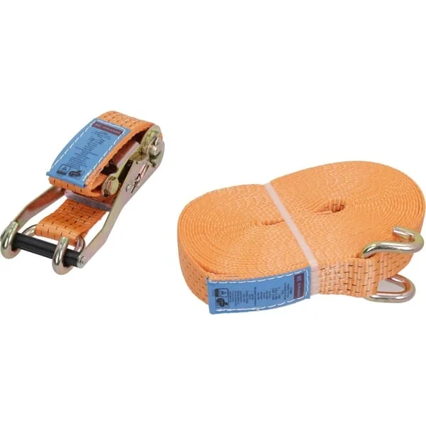 Kramp - TS2051120U - Ratchet Strap Type 50, 25kN 12m U-Hook