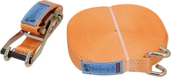 Kramp - TS2051200U - Spanngurt mit Klauenhaken 20m