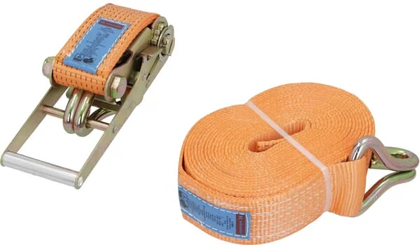 Kramp - TS2075100E - Spanngurt mit Spitzhaken 10m