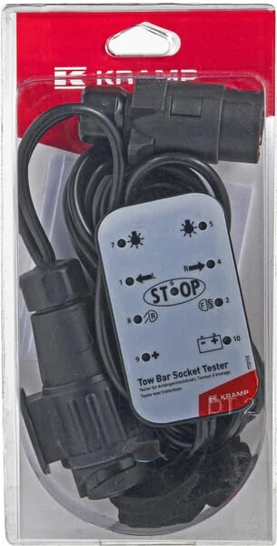Kramp - TT2713 - 7+13-poliger Beleuchtungstester mit 3,5m Kabel