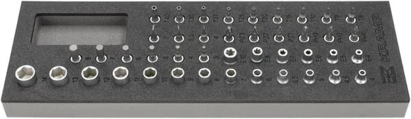 Kramp - TT800101 - Steckschlüsselsatz 1/4" 43-tlg
