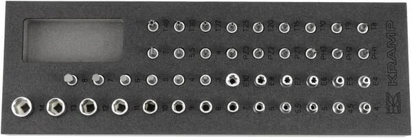Kramp - TT800101 - Steckschlüsselsatz 1/4" 43-tlg