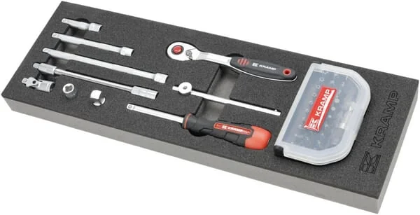 Kramp - TT800102 - Ratsche Und Zubehör 1/4" 41-tlg