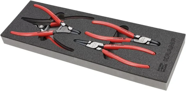 Kramp - TT805001 - Sicherungsringzangen-Set 4-Teilig