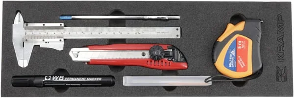 Kramp - TT808001 - Werkzeugset 6-Teilig