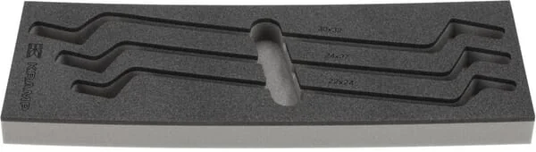 Kramp - TT851502 - Schaumstoff-Einsatz Für Satz Doppel-Maulschlüssel, 3 Stück (22-32mm)