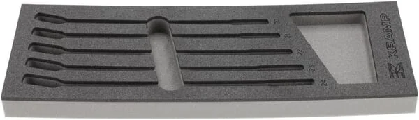 Kramp - TT852002 - Schaumstoff-Einsatz Für Satz Kombinationsschlüssel, 5 Stück (20-24mm)