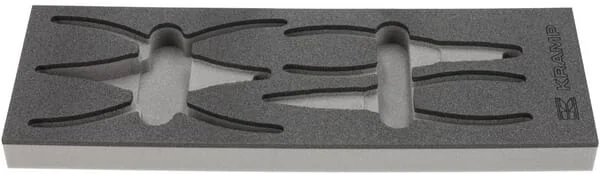 Kramp - TT855001 - Schaumstoff-Einsatz Für Sicherungsringzangen-Satz, 4-Teilig