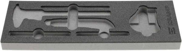 Kramp - TT858001 - Schaumstoff-Einsatz Für Werkzeug-Satz, 6-Teilig