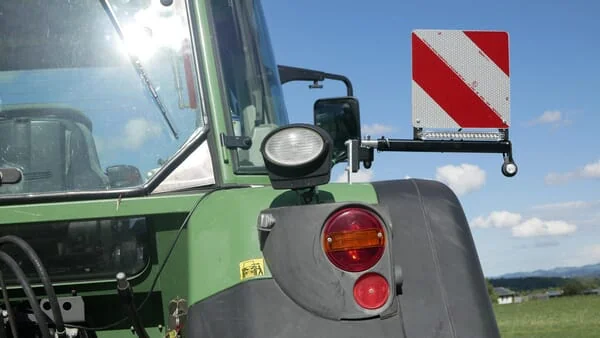 Kramp - V314DYNKR - Satz Ueberbreit-Warnschild Schnellwechsel-Teleskoptraeger Ausziehbar Rueckleuchte 12V
