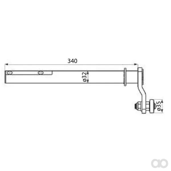 Kramp - VF06563320KR - Lagerstift