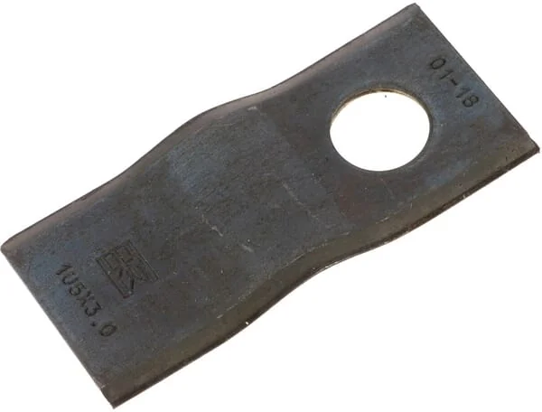 Kramp - VGCM120KR - Mähwerk-Messer links/rechts 105x47x3 mm Loch Ø 21 mm, geeignet für Kverneland/Claas/PZ/Krone/Marangon/Massey Ferguson/Pöttinger/Taarup/Vicon, 25 Stück