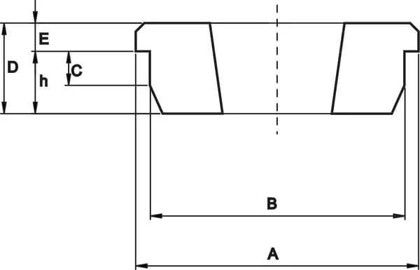Kramp - WH3535 - Schweissnabe Taperlock