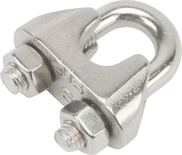 Kramp - WL06RVS - Drahtseilklemme Edelstahl A4 6mm