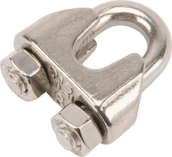 Kramp - WL08RVS - Drahtseilklemme Edelstahl A4 8mm