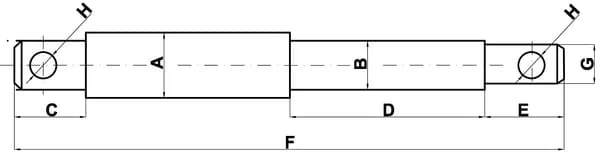 Kramp - Z325213KR - Bolzen 19x25x19x17mm Kat.1/2
