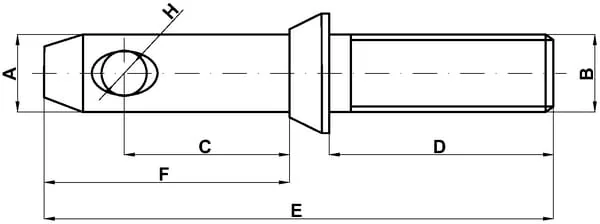 Kramp - Z422145KR - Unterlenkerstift 22x127mm Kat.1