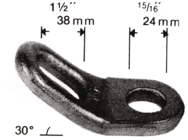 Kramp - Z790118KR - Platte 30°