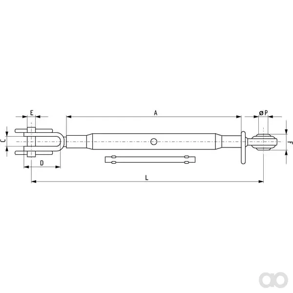 Kramp - Z824410 - Hebebolzen 410 mm