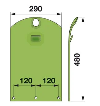 Krone - 2536570 - VERSCHLEISS-SCHIENE FUER EASYCUT