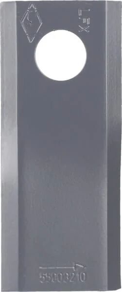 KUHN - 55903210 - Maehwerk-Messer Links 107x45x4 mm, Loch Diameter 18,25 mm, Geeignet fuer KUHN, 25 Stueck