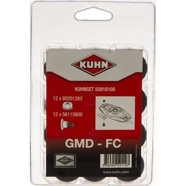 KUHN - 55916100 - Messerschraube M12 Satz