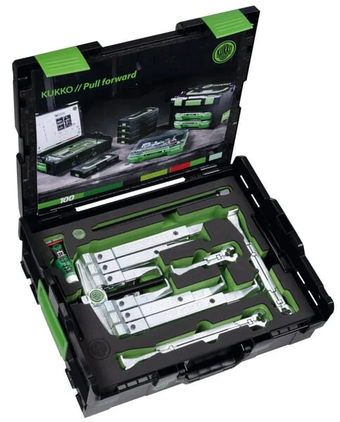 KUKKO - K203010 - Abzieher-Set Mit Backen 100/200/250 mm