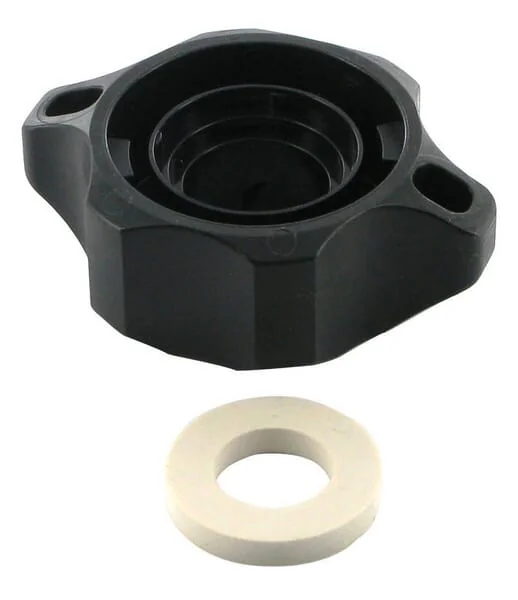 Lechler - 0652025611 - Düsenkappe, Bajonett, Diameter 12,6, Schwarz, Mit Dichtung
