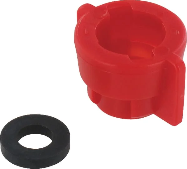 Lechler - Y8253C00000000 - Duesenstopfen, Bajonett, SW8/10, Rot, Mit Dichtung