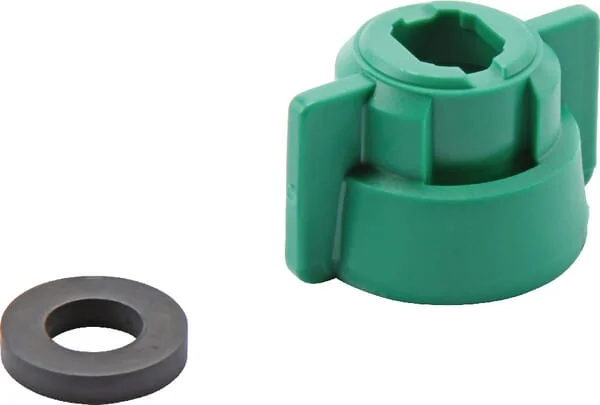 Lechler - Y8253C00020000 - Duesenkappe, Bajonett, SW8/10, Gruen, Mit Dichtung