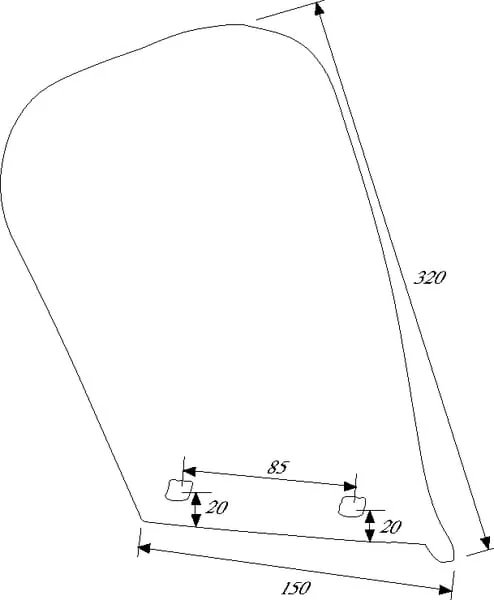 Lemken - 34710020 - Planierschild M1 RE